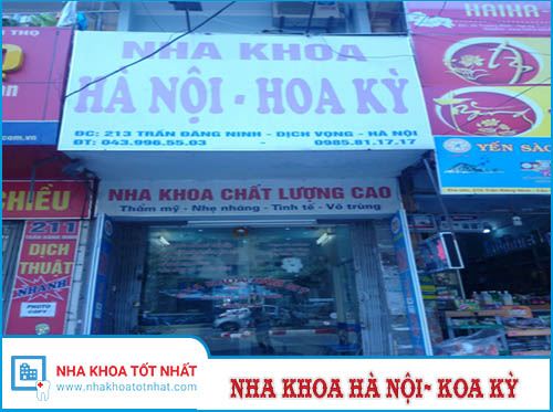 Nha khoa Hà Nội – Hoa Kì -1