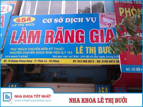 Nha Khoa Lê Thị Bưởi -1