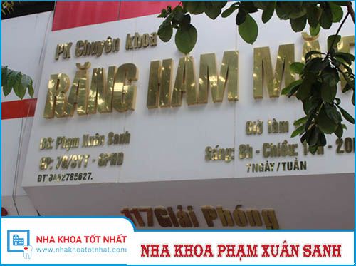 Nha khoa Phạm Xuân Sanh -1