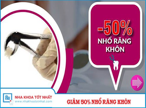 ƯU ĐÃI GIẢM 50% CHI PHÍ NHỔ RĂNG KHÔN -1