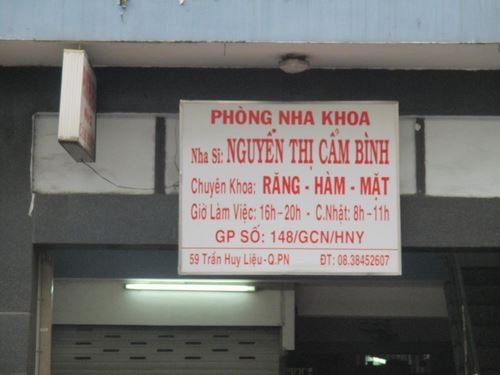 Nha khoa Nguyễn Thị Cẩm Bình -2