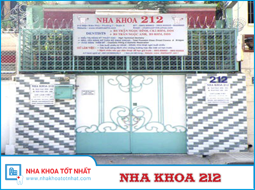 Nha khoa 212 -số 212 Điện Biên Phủ, Phường 7, Quận 3, TP.Hồ Chí Minh