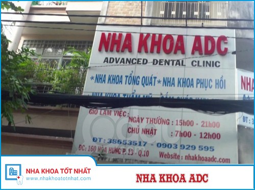 Nha khoa ADC - 160 Hòa Hưng, Phường 13, Quận 10