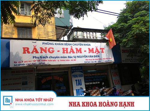 Nha khoa Hoàng Hạnh - P101/A1 Tập thể Thanh Xuân Bắc, P.Thanh Xuân Bắc