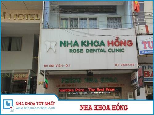 Nha khoa Hồng -101 Bùi  Viện, Quận 1, TP.Hồ Chí Minh.