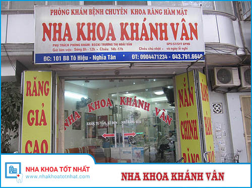 Nha khoa Khánh Vân - 101 Tô Hiệu, Nghĩa Tân, Cầu Giấy