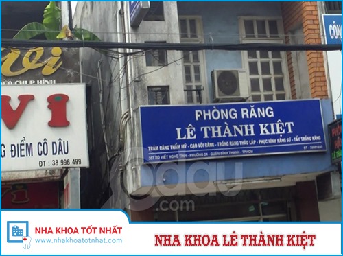 Nha khoa Lê Thành Kiệt - 357 Xô Viết Nghệ Tĩnh, P. 24, Q. Bình Thạnh