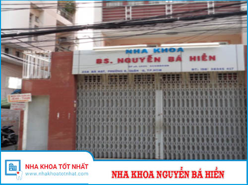 Nha khoa Nguyễn Bá Hiền - 205 Bà Hạt, Phường 9 , Quận 10