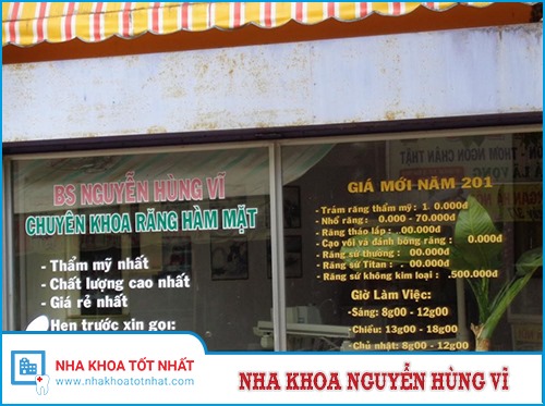 Nha khoa Nguyễn Hùng Vĩ - Công Đoàn Thanh Đa, Lô V, P. 27 ,Q. Bình Thạnh