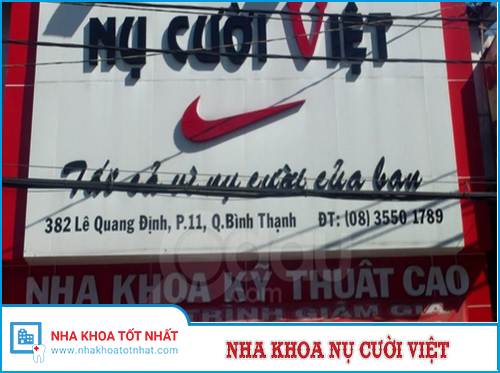 Nha khoa Nụ Cười Việt - 382 Lê Quang Định, P.11, Q.Bình Thạnh