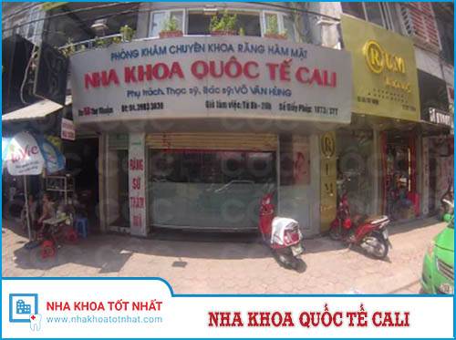 Nha khoa Cali - 58 phố Thợ Nhuộm, P. Trần Hưng Đạo, Q. Hoàn Kiếm