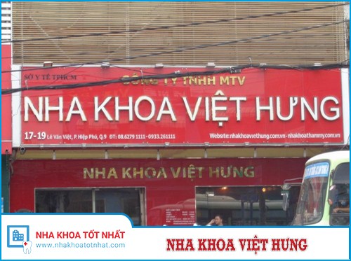 Nha khoa Việt Hưng số 17-19 Lê Văn Việt,  Phường Hiệp  Phú, Quận 9